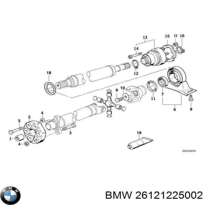 Rolamento suspenso da junta universal BMW 26121225002 preço, a partir de 9,69 USD