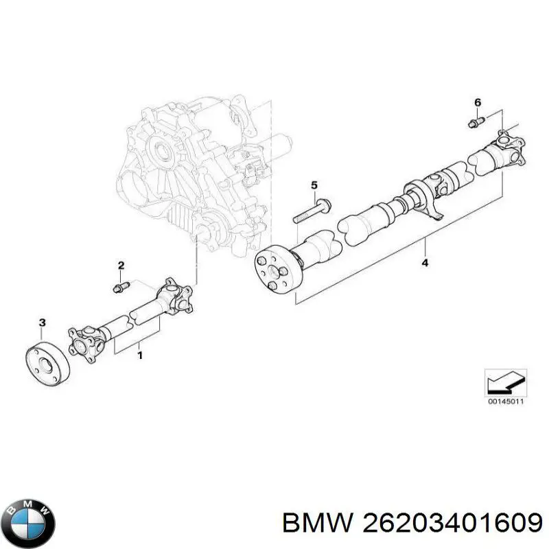 Junta universal até o eixo dianteiro BMW 26203401609 preço, a partir de 202,61 USD