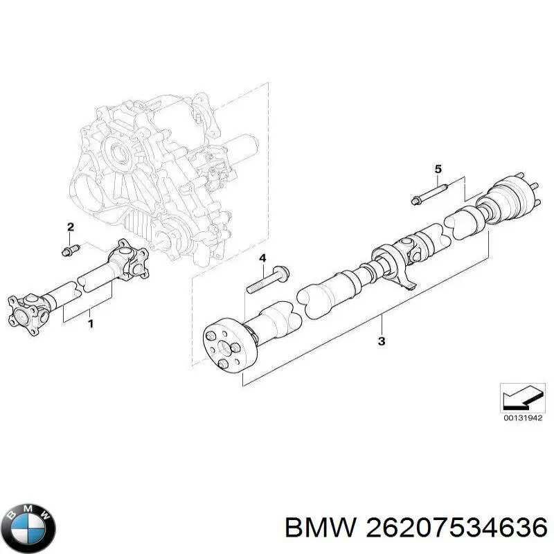 Junta universal até o eixo dianteiro BMW 26209488490 preço, a partir de 187,89 USD