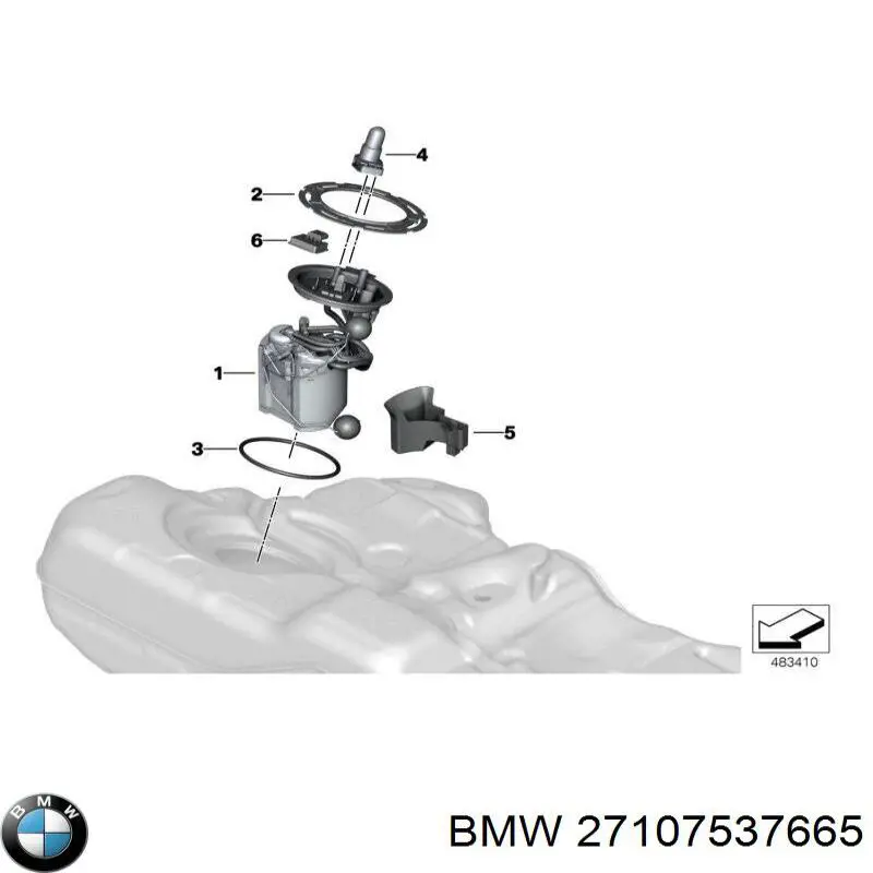  BMW 27107537665 preço, a partir de 20,98 USD