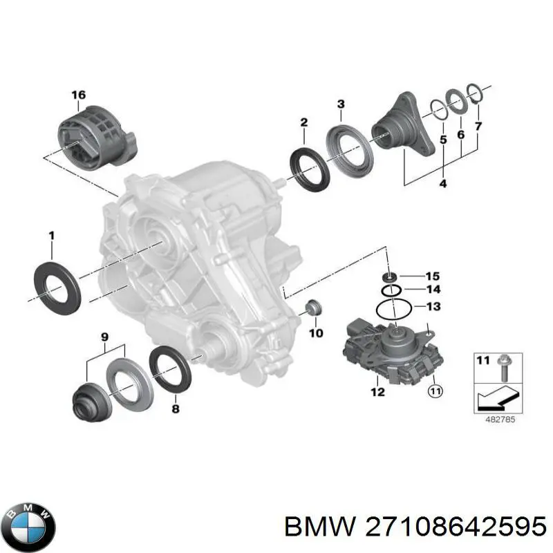 Compre 27109485005 BMW 