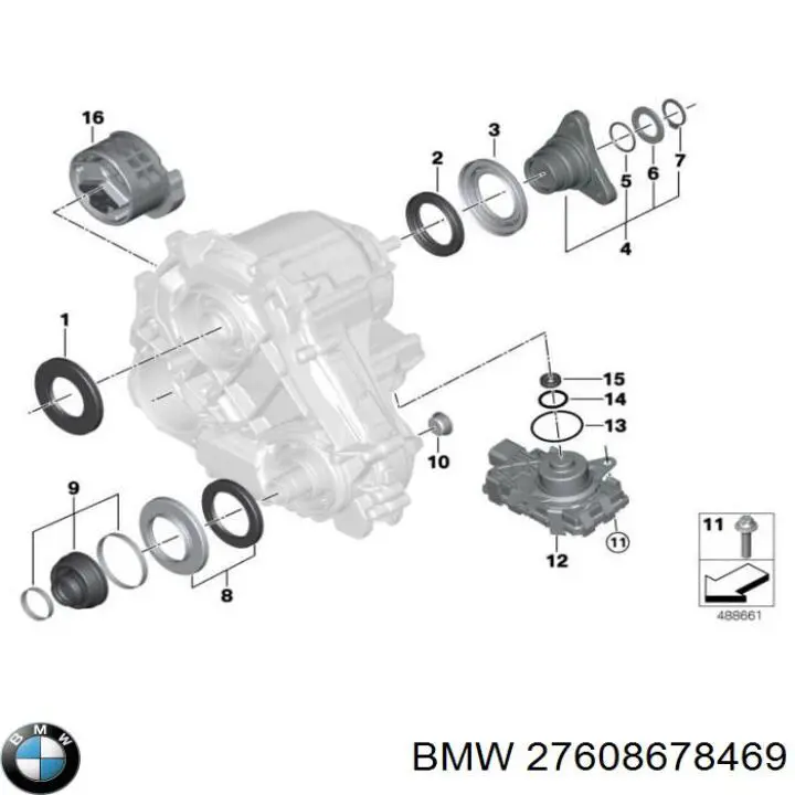 Módulo de direção da caixa de transferência BMW 27608485040 preço, a partir de 1519,17 USD