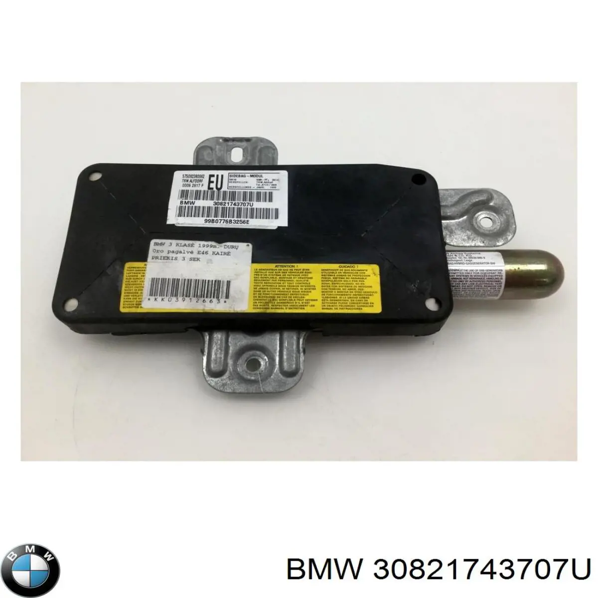 307037229031 BMW Cinto de segurança (AIRBAG) da porta dianteira esquerda
