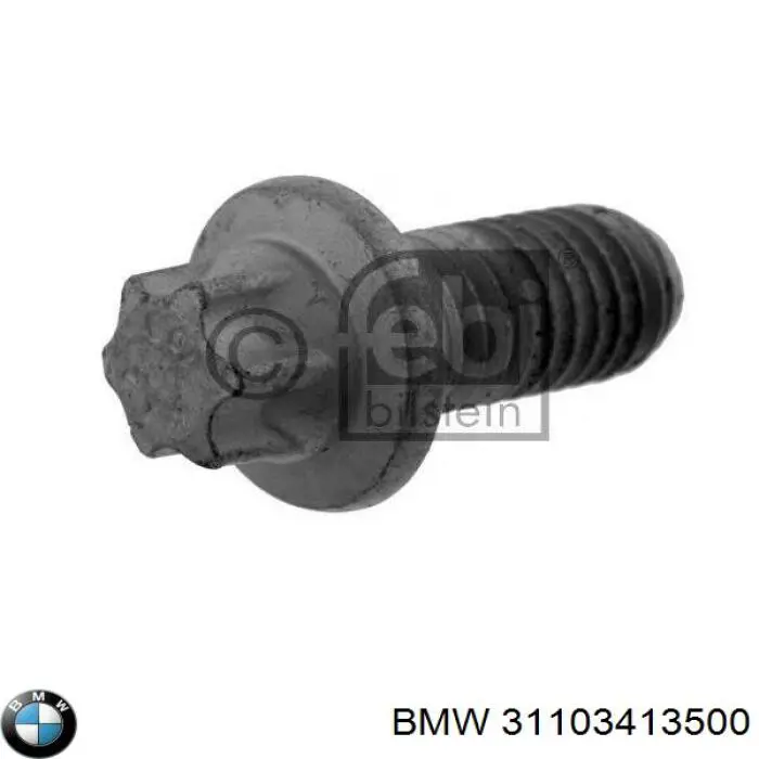 31103413500 BMW Parafuso de fixação de apoio esférico dianteiro ao pino de apoio