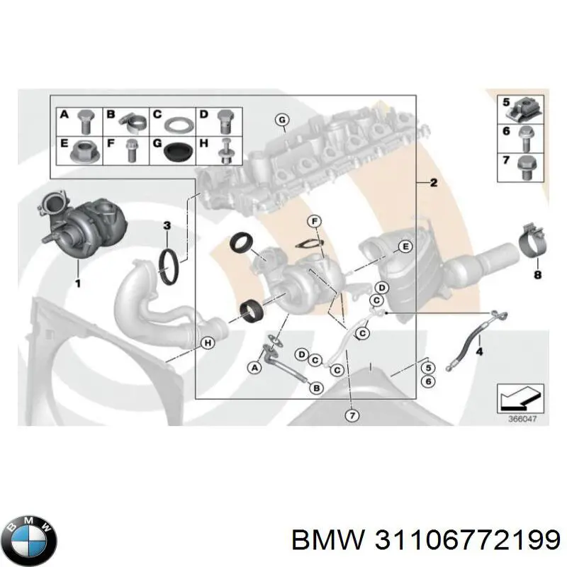 Parafuso de fixação de braço oscilante dianteiro BMW 31106772199 preço, a partir de 5,13 USD