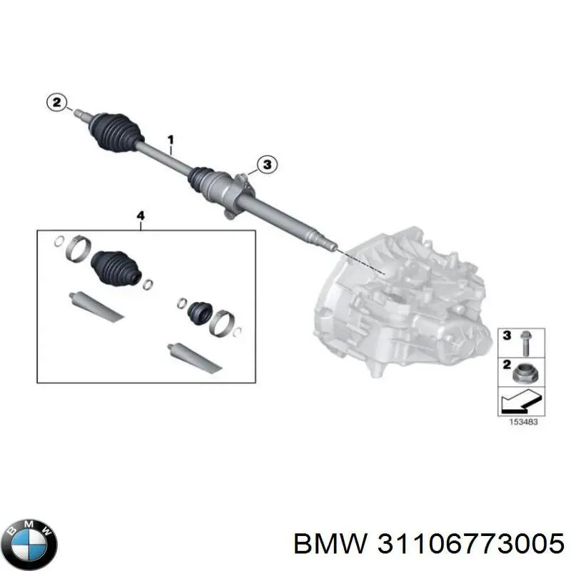 Porca de cubo dianteiro BMW 31106773005 preço, a partir de 6,72 USD