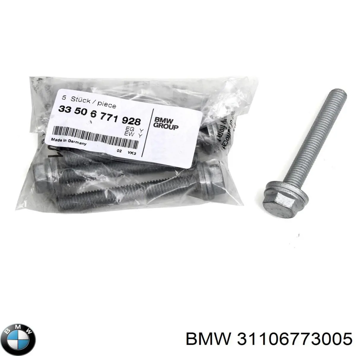 Compre 31106773005 BMW Porca de cubo dianteiro