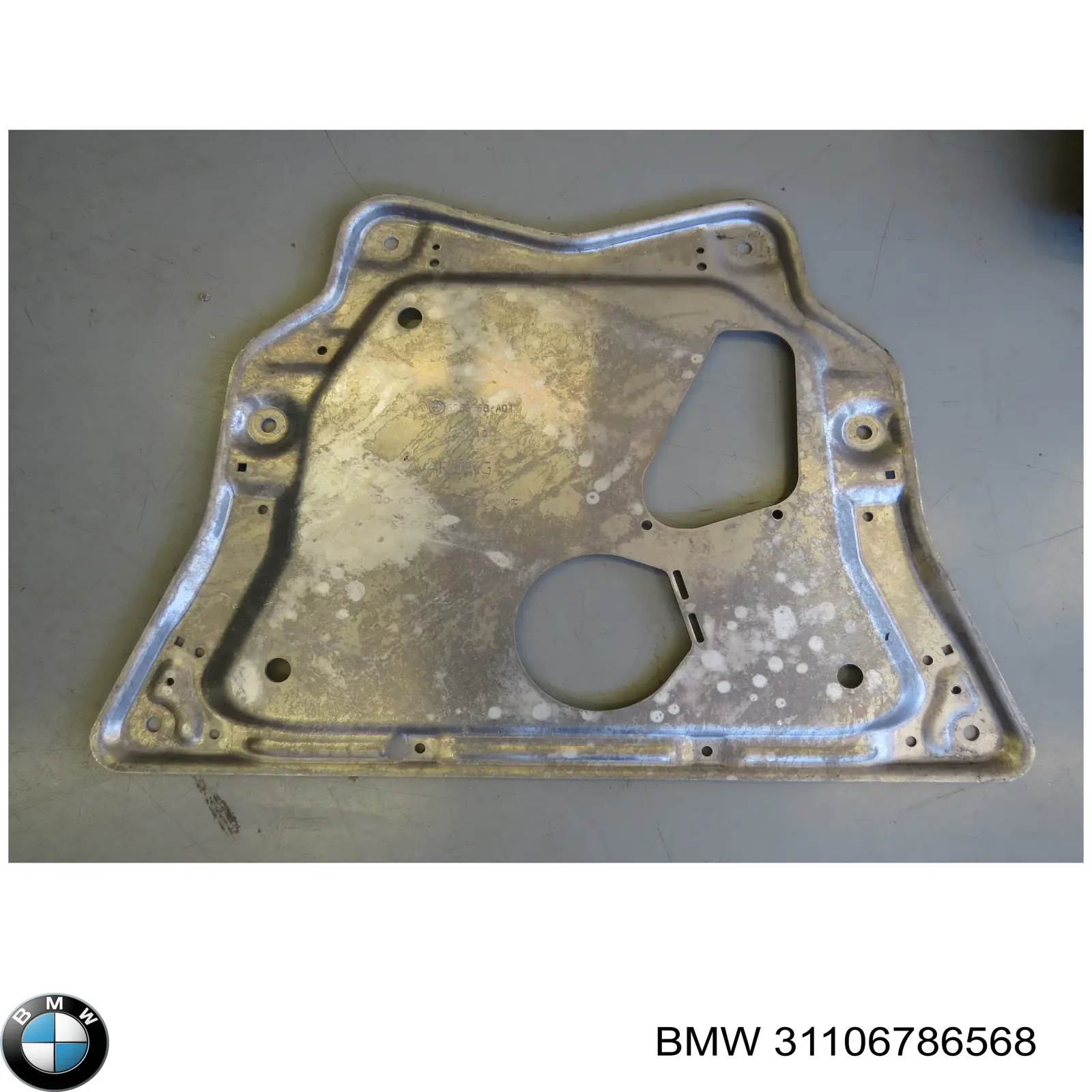 Compre 31106786568 BMW Proteção de motor, de panela (da seção de motor)