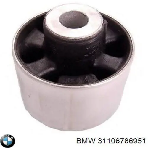 31106786951 BMW Bloco silencioso dianteiro do braço oscilante inferior
