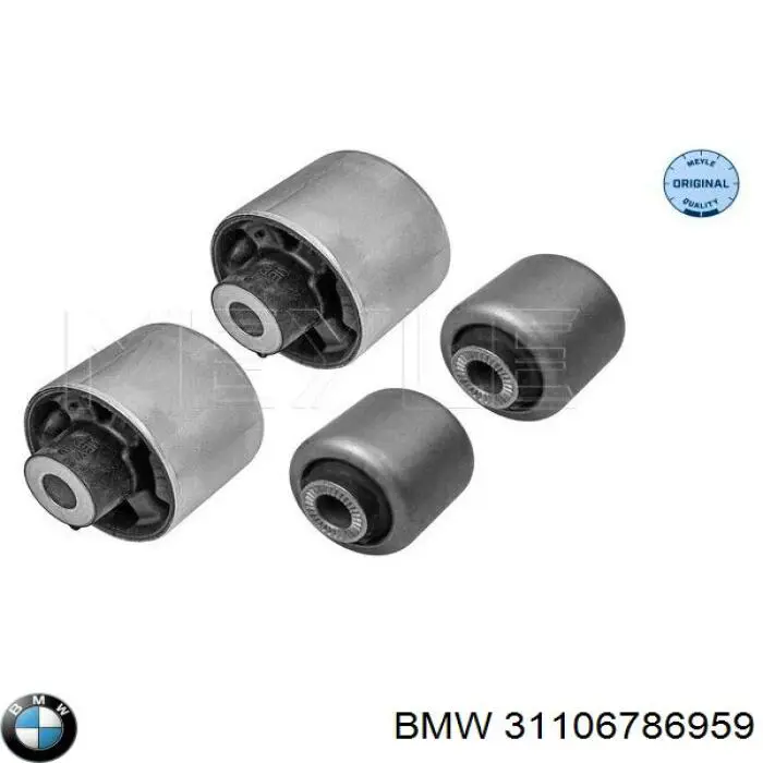 Bloco silencioso dianteiro do braço oscilante inferior BMW 31106786959 preço, a partir de 5,65 USD