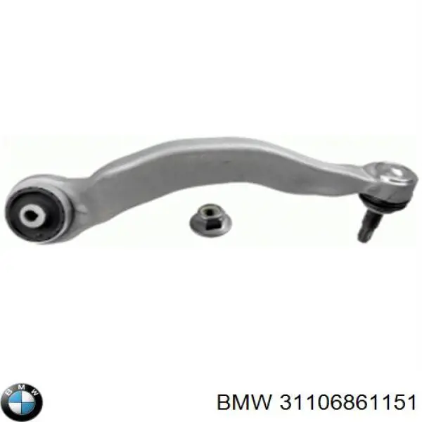 31106861151 BMW Braço oscilante inferior esquerdo de suspensão dianteira