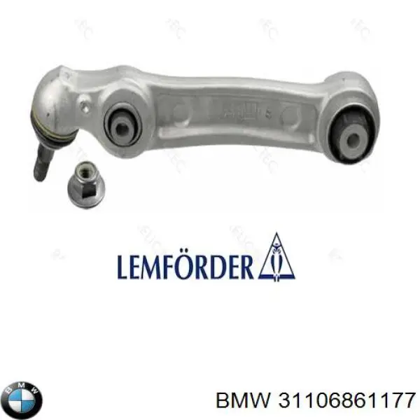 Braço oscilante inferior esquerdo de suspensão traseira BMW 31106861177 preço, a partir de 111,62 USD