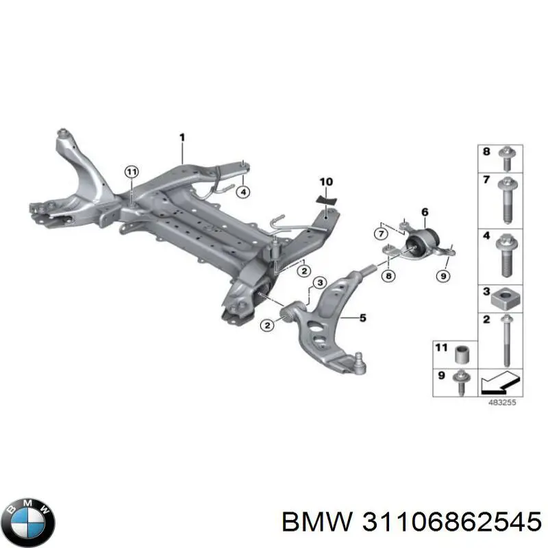 Compre 31106862545 BMW 