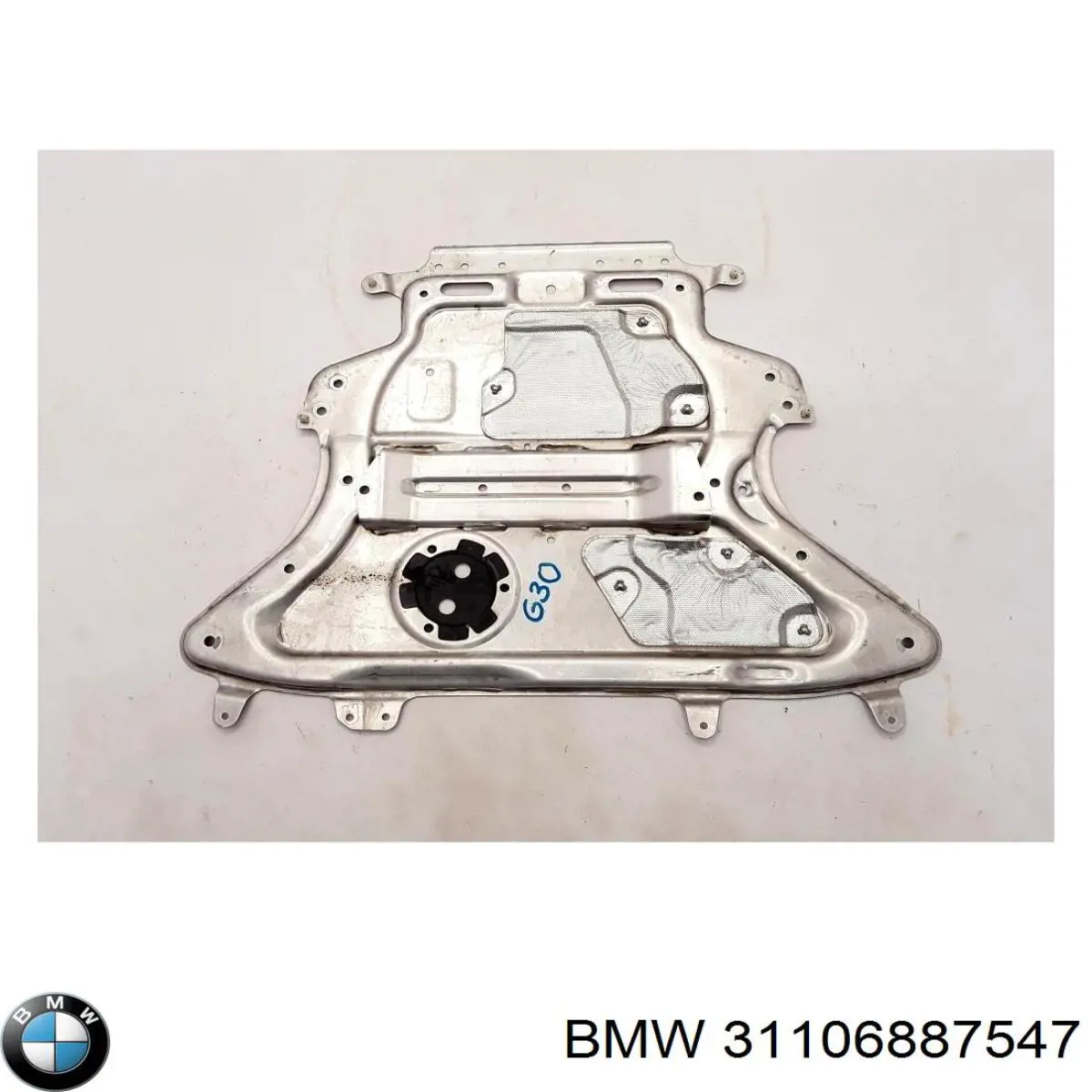 Proteção de motor, de panela (da seção de motor) BMW 31106887547 preço, a partir de 259,66 USD