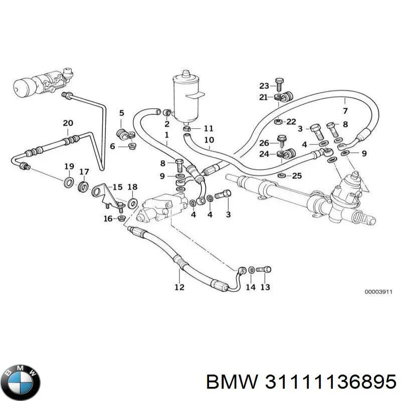  BMW 31111136895 preço, a partir de 2,22 USD