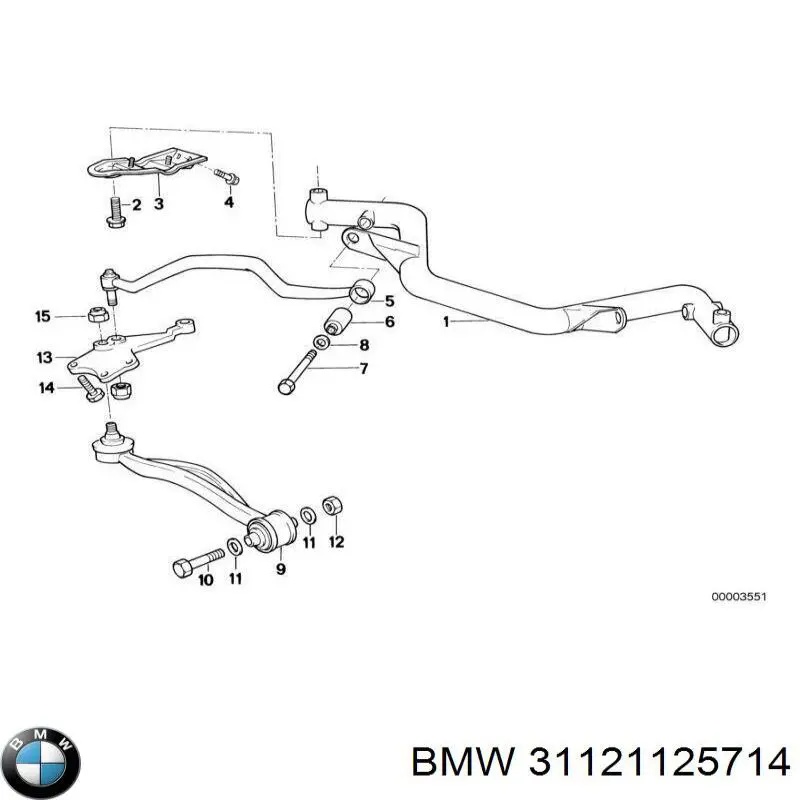 31121125714 BMW 