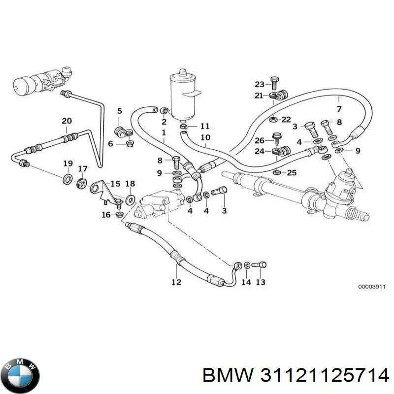 Compre 31121125714 BMW 