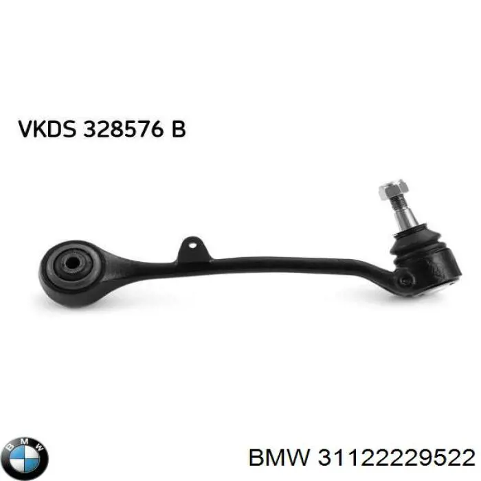 Compre 31122229522 BMW Braço oscilante inferior direito de suspensão dianteira