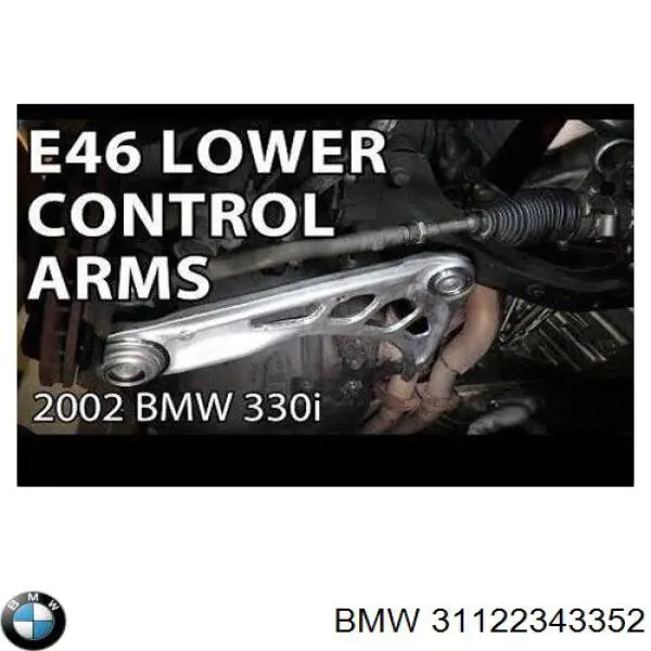 Braço oscilante inferior direito de suspensão dianteira BMW 31122343352 preço, a partir de 95,34 USD