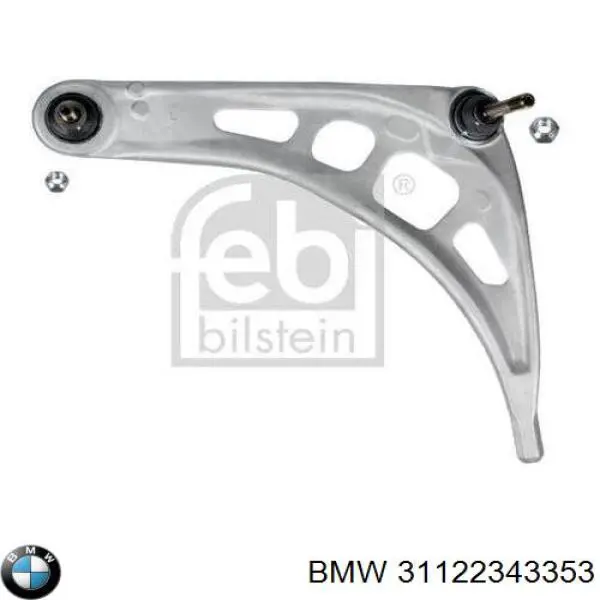 Braço oscilante inferior esquerdo de suspensão dianteira BMW 31122343353 preço, a partir de 95,34 USD