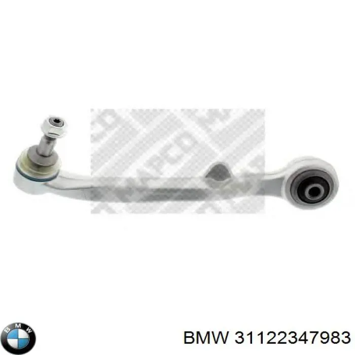 31122347983 BMW Braço oscilante inferior esquerdo de suspensão dianteira