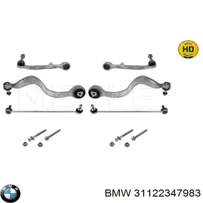 Braço oscilante inferior esquerdo de suspensão dianteira BMW 31122347983 preço, a partir de 83,18 USD