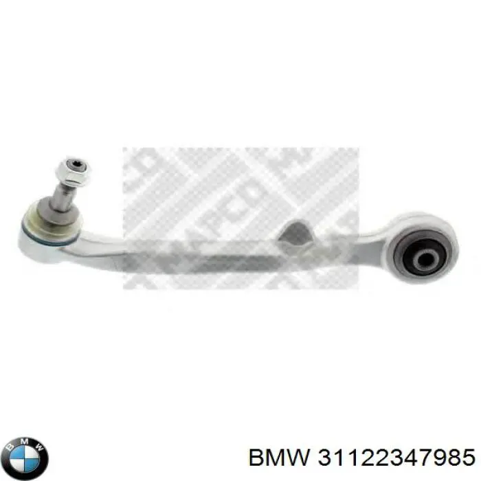 31122347985 BMW Braço oscilante inferior esquerdo de suspensão dianteira