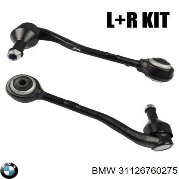 Compre 31126760275 BMW Braço oscilante inferior esquerdo de suspensão dianteira