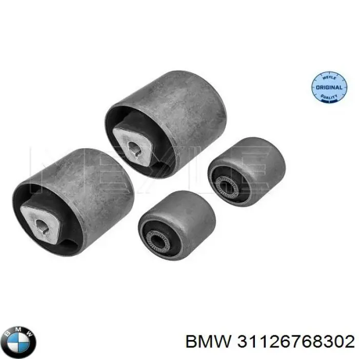 Compre 31126768302 BMW Bloco silencioso dianteiro do braço oscilante inferior