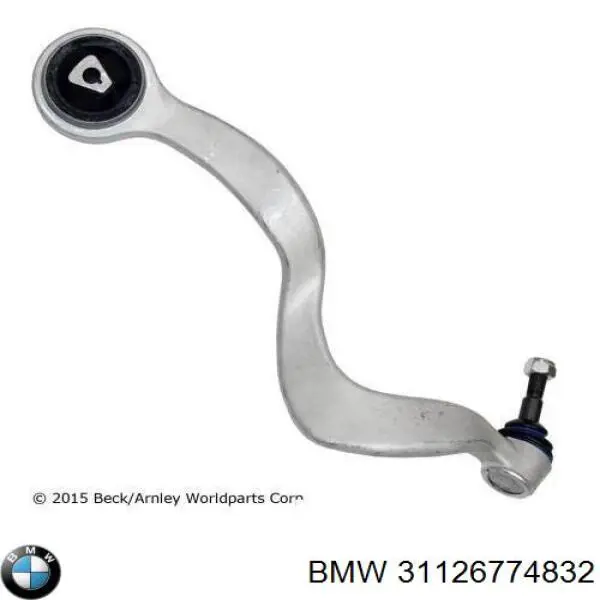 Compre 31126774832 BMW Braço oscilante inferior direito de suspensão dianteira