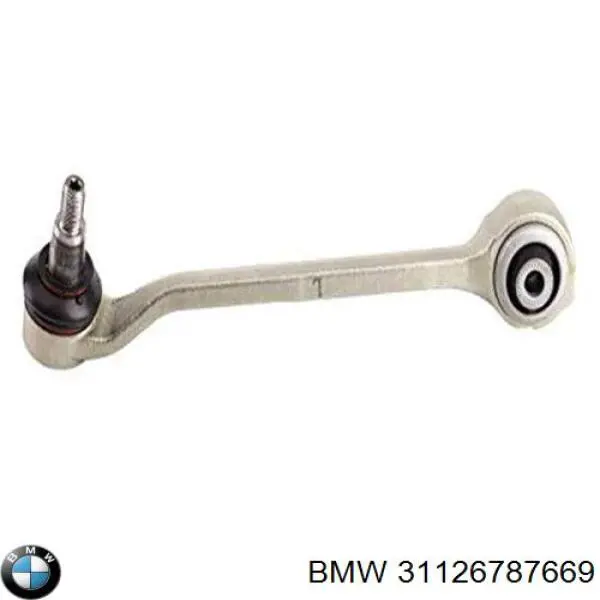 31126787669 BMW Braço oscilante inferior esquerdo de suspensão dianteira