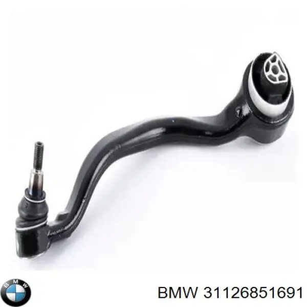 31126851691 BMW Braço oscilante inferior esquerdo de suspensão dianteira