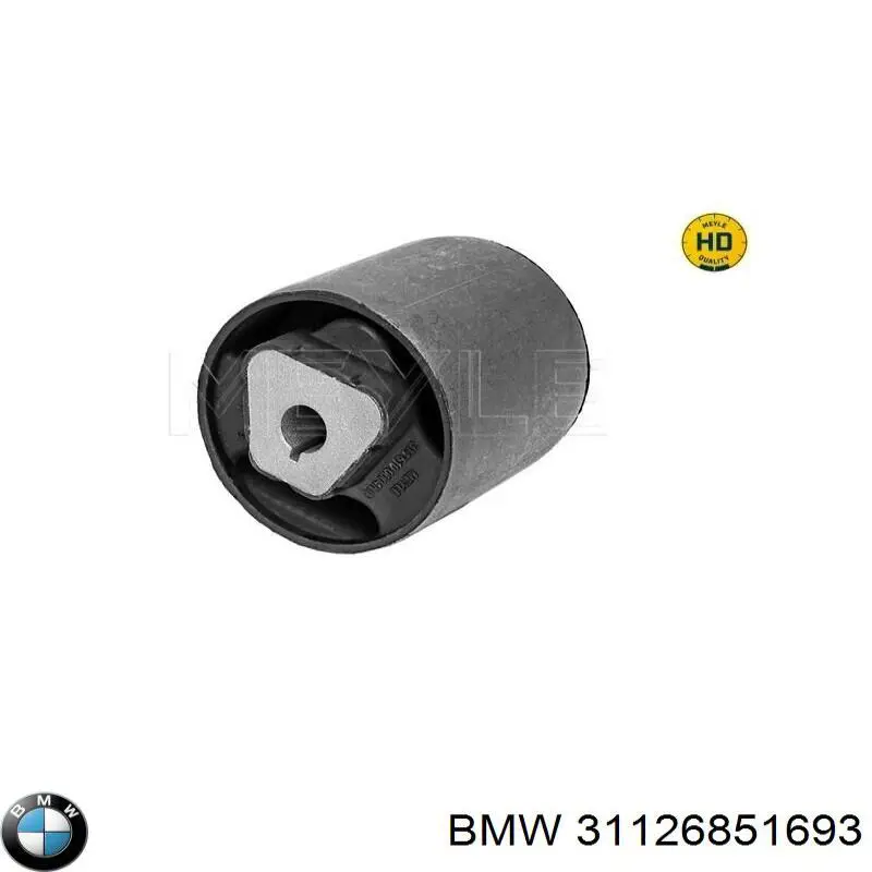 Compre 31126851693 BMW Bloco silencioso dianteiro do braço oscilante inferior