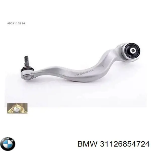 Braço oscilante inferior direito de suspensão dianteira BMW 31126854724 preço, a partir de 123,81 USD