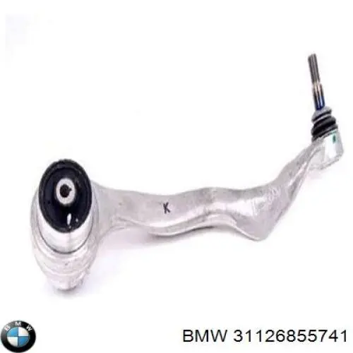31126855741 BMW Braço oscilante inferior esquerdo de suspensão dianteira