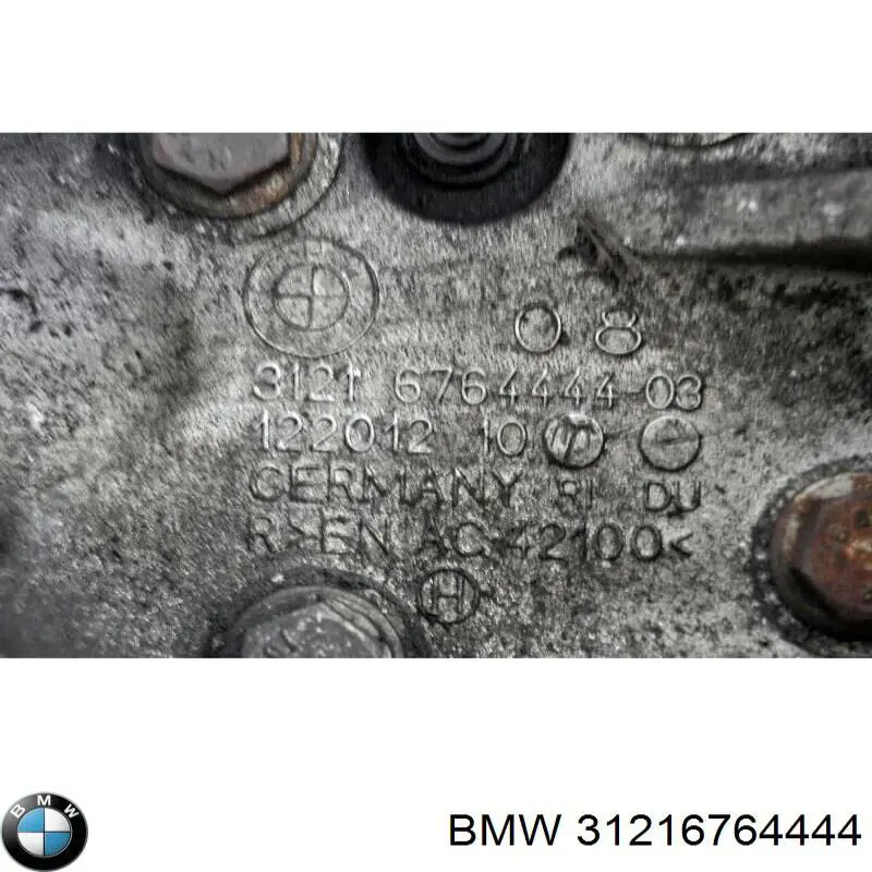 31216764444 BMW Pino moente (extremidade do eixo) dianteiro direito