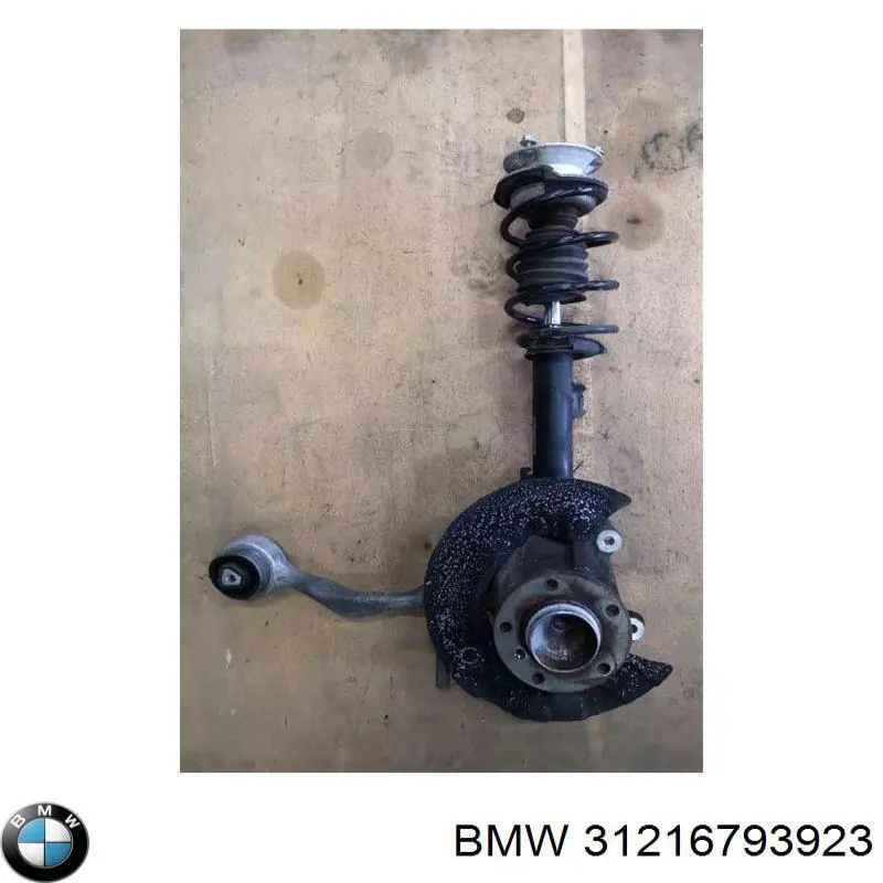31216793923 BMW Pino moente (extremidade do eixo) dianteiro esquerdo