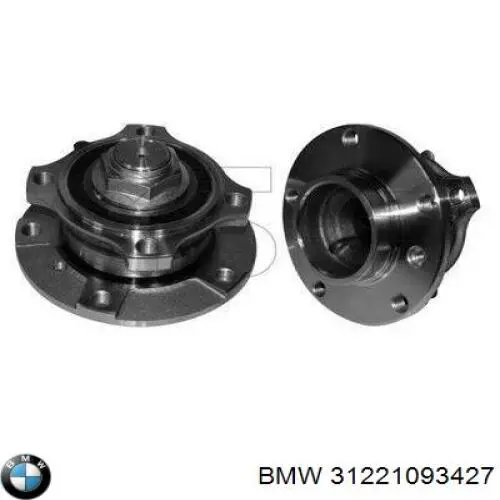 Compre 31221093427 BMW Cubo dianteiro