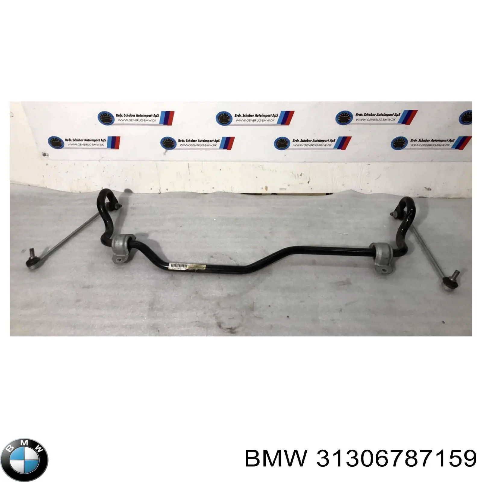 31306787159 BMW Braçadeira de fixação da bucha de estabilizador dianteiro