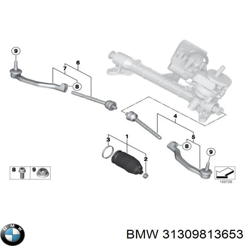 Amortecedor dianteiro esquerdo BMW 31309813653 preço, a partir de 104,81 USD
