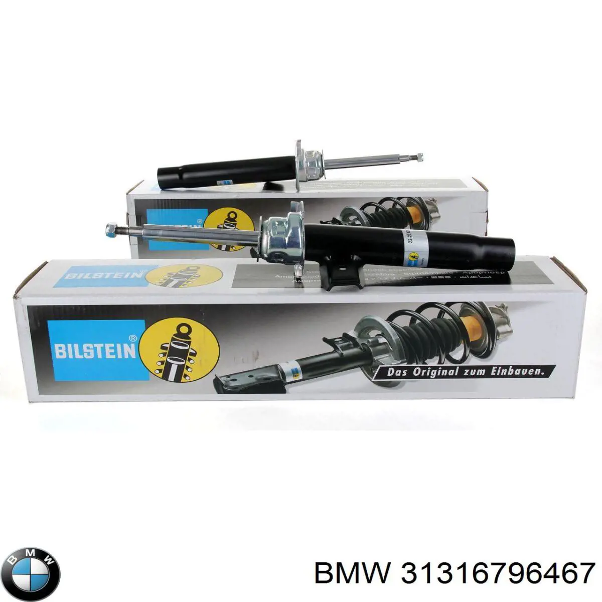 Amortecedor dianteiro esquerdo BMW 31316796467 preço, a partir de 508,94 USD