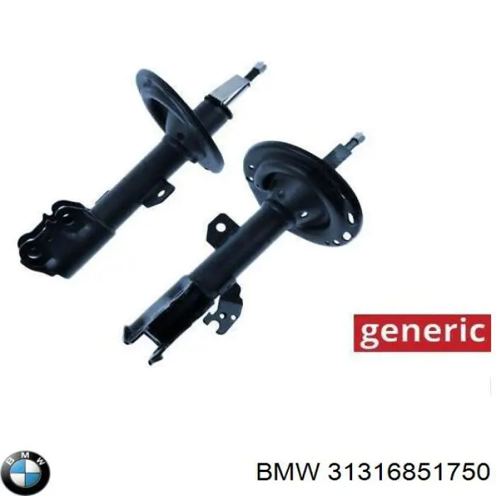 31316851750 BMW Amortecedor dianteiro