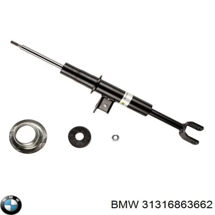 Compre 31316863662 BMW Amortecedor dianteiro direito