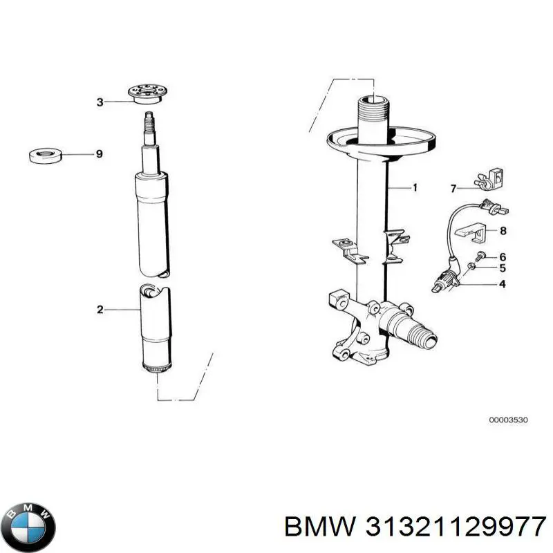 Compre 31321129977 BMW 