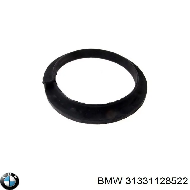 Compre 31331128522 BMW Espaçador (anel de borracha) da mola dianteira superior