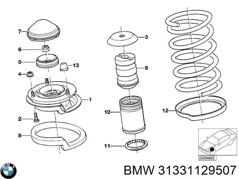 Mangueira do sistema hidráulico BMW 31331129507 preço, a partir de 16,43 USD