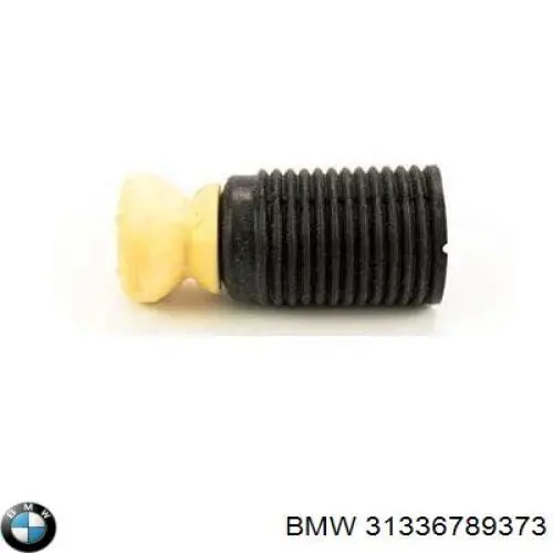 31336789373 BMW Pára-choque (grade de proteção) de amortecedor dianteiro + bota de proteção