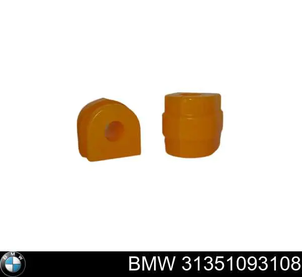 Compre 31351093108 BMW Bucha de estabilizador dianteiro