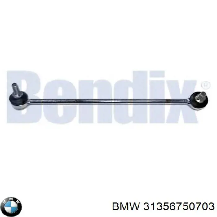 Montante esquerdo de estabilizador dianteiro BMW 31356750703 preço, a partir de 17,56 USD