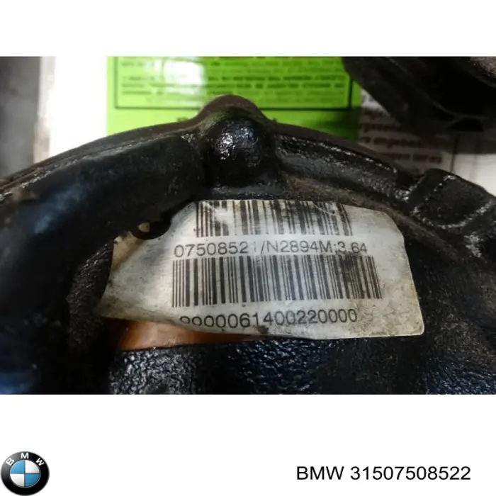31507508522 BMW Redutor do eixo dianteiro